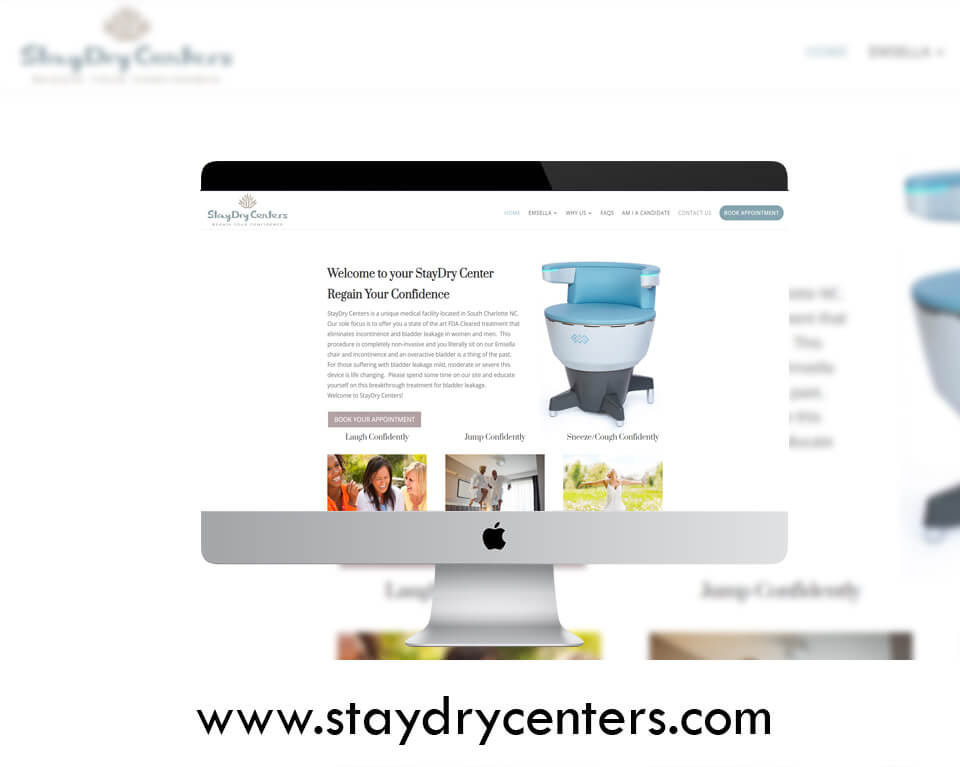 Stay Dry | Portfolio Websites | CMECK Web Design Portfolio