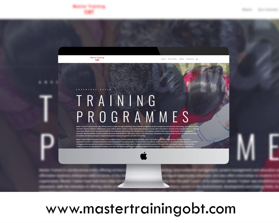 Master Training Bot | Portfolio Websites | CMECK Web Design Portfolio
