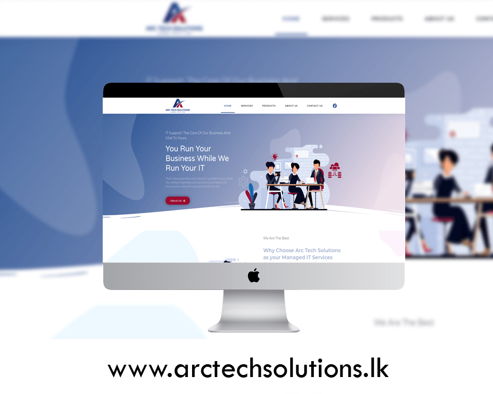 Arc Tech Solutions | Portfolio Websites | CMECK Web Design Portfolio