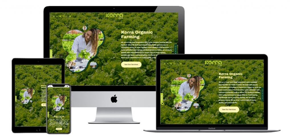 Korra Farm | Portfolio Websites | CMECK Web Design Portfolio
