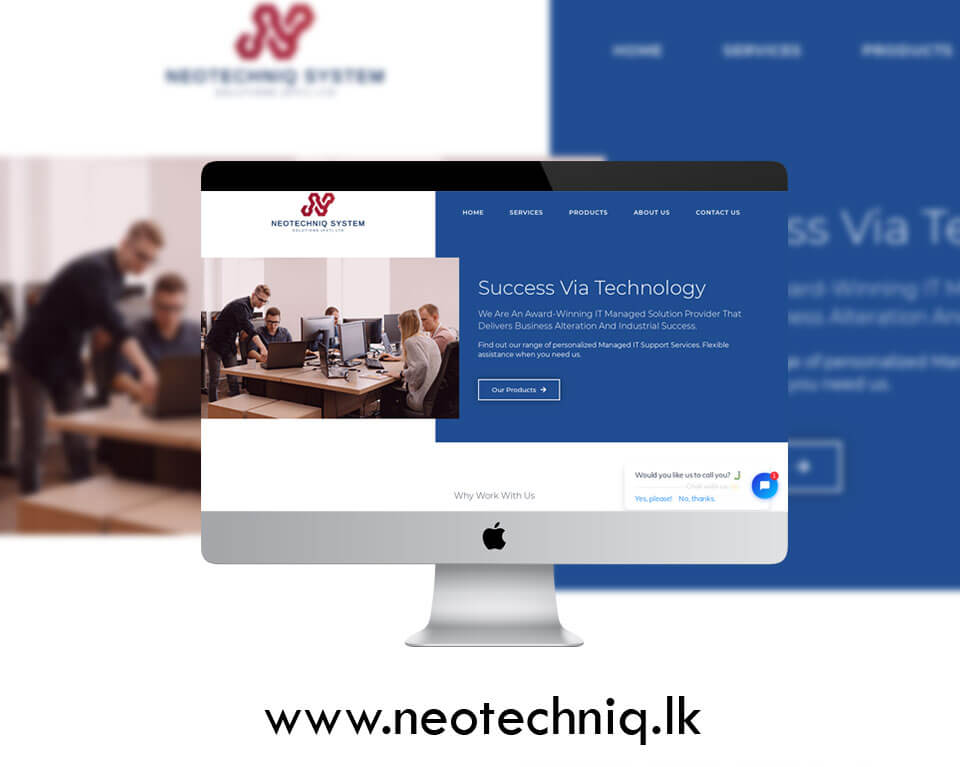 NEO Techniq | Portfolio Websites | CMECK Web Design Portfolio
